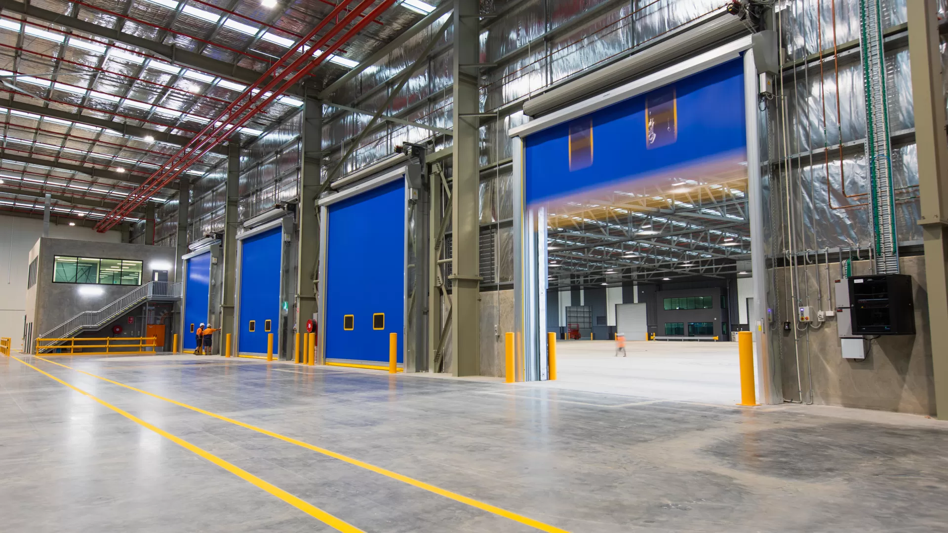 Temperature controlled warehouse 