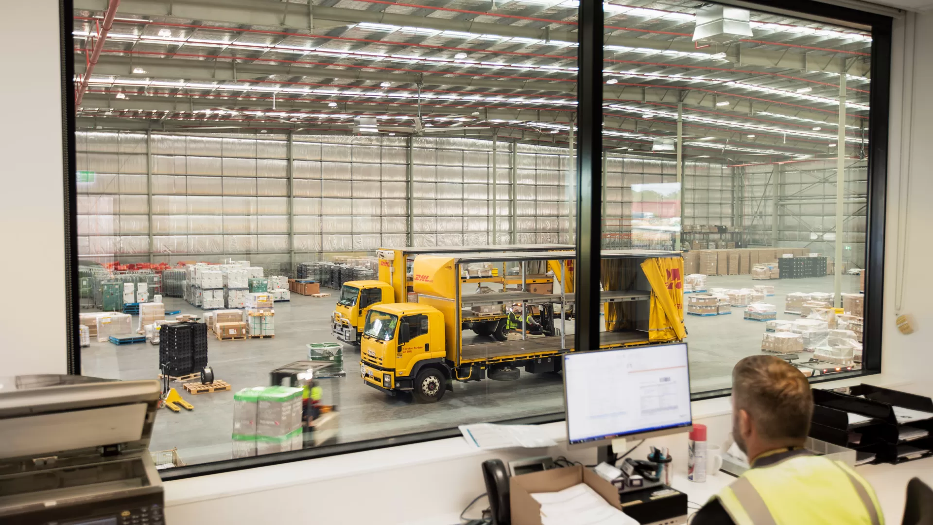 Logistics warehouse internal